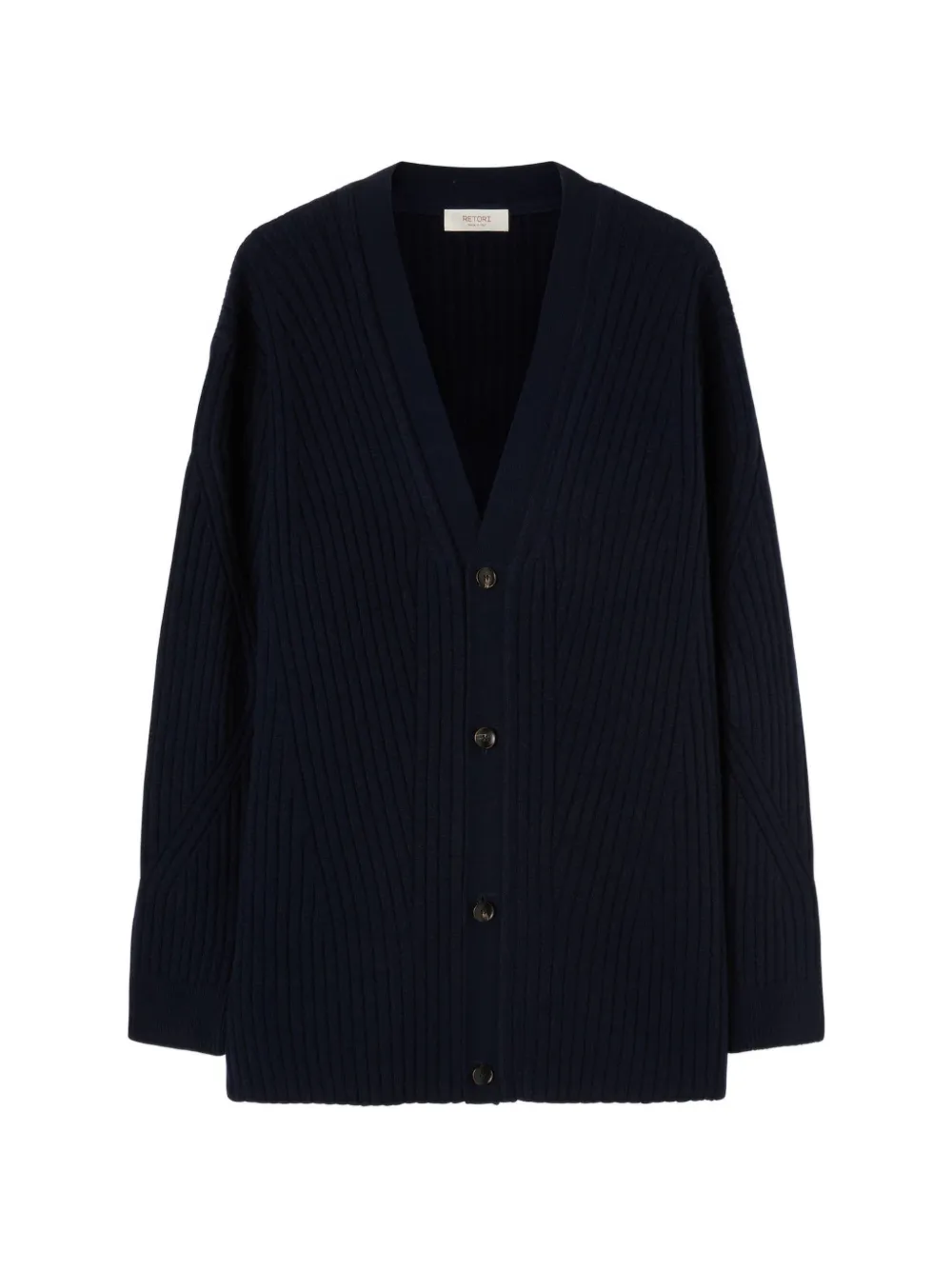 RETORI V-neck cardigan - Blu