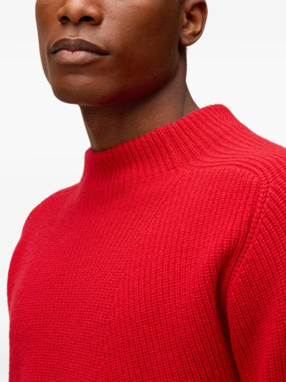 RETORI Trui met ronde hals Rood