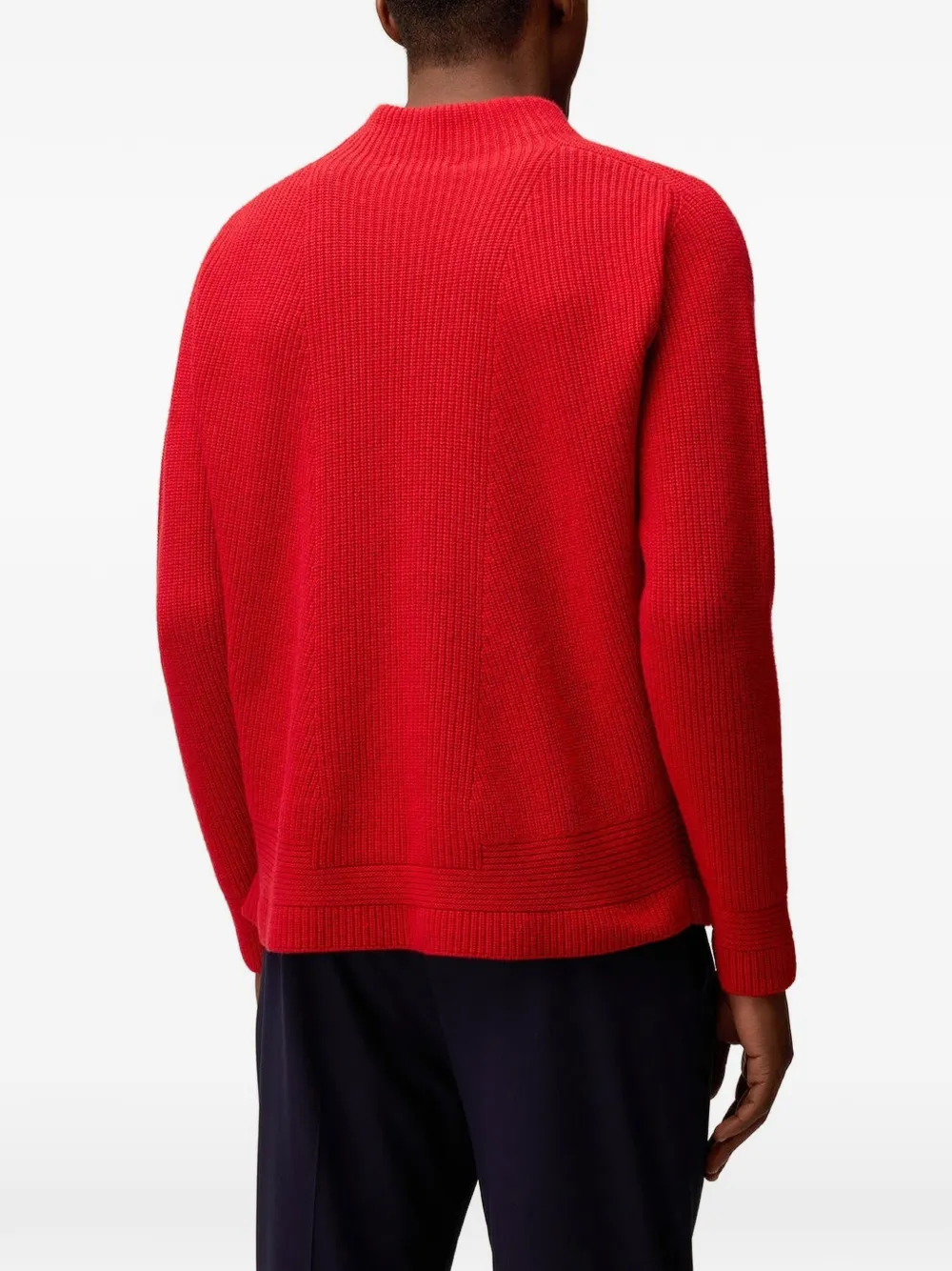 RETORI Trui met ronde hals Rood
