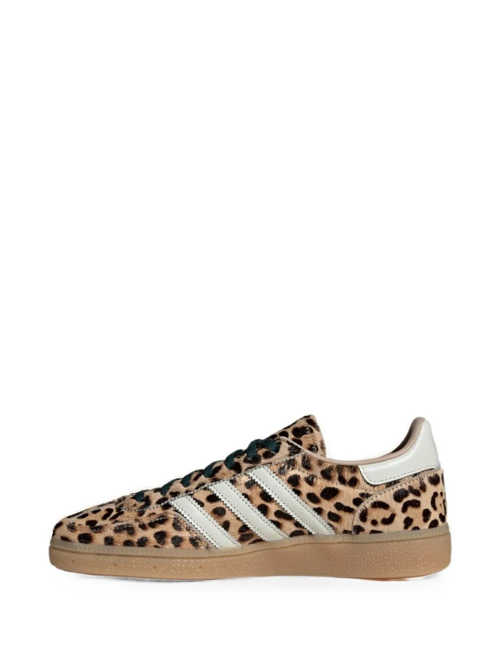 adidas Handball Spezial leopard-print sneakers Beige