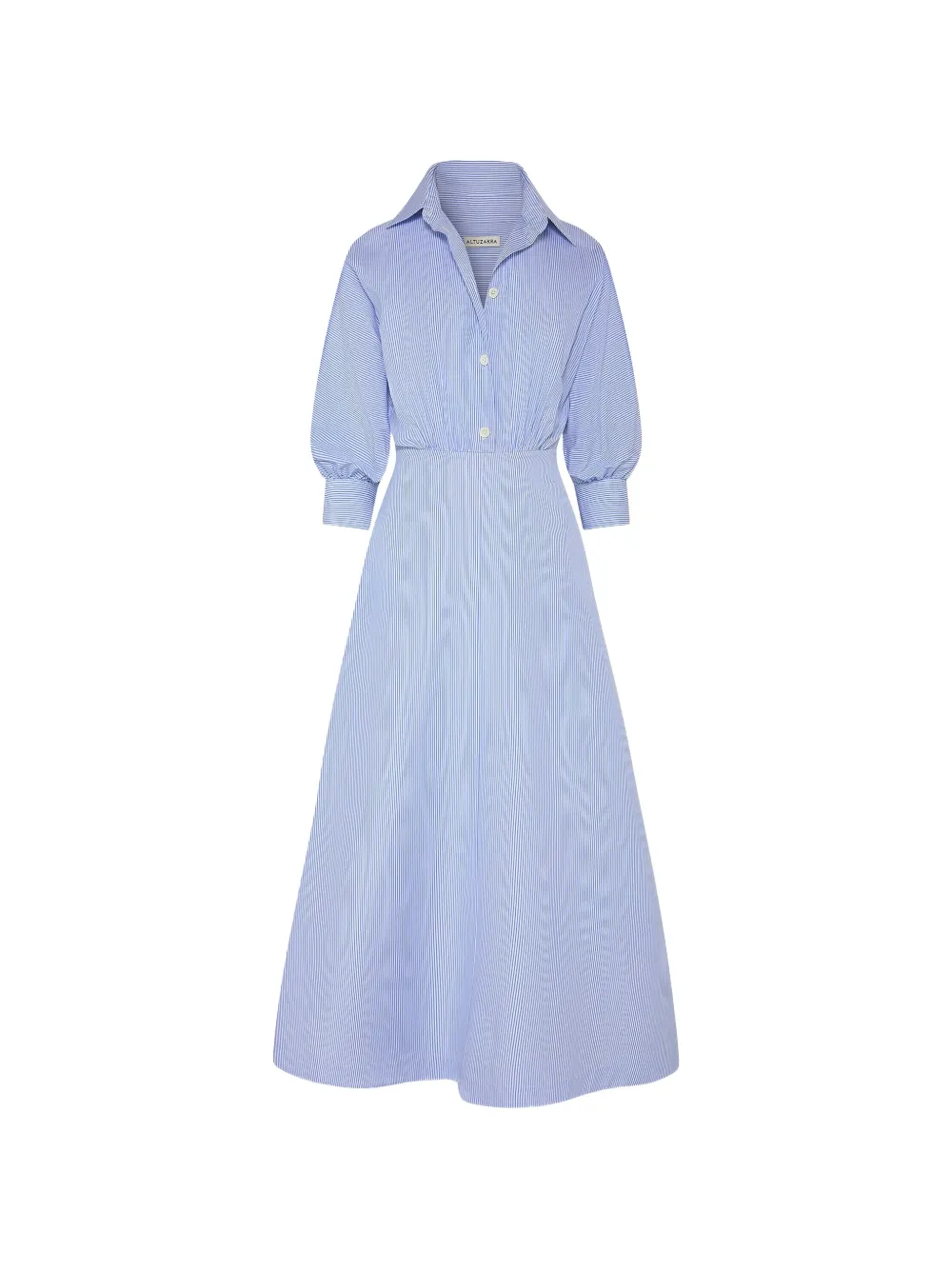 Altuzarra Eleanor striped shirt dress - Blue