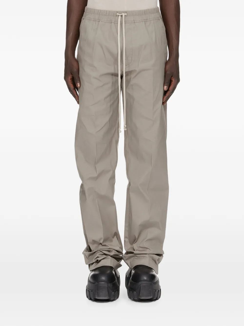 Rick Owens Dietrich drawstring-waist trousers - Grau