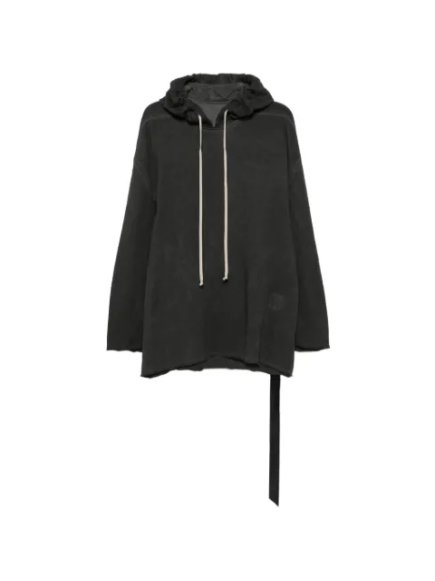 Rick Owens DRKSHDW sudadera con capucha y cordones