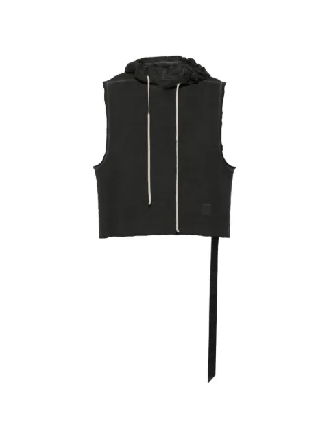 Rick Owens DRKSHDW sudadera con capucha y cordones