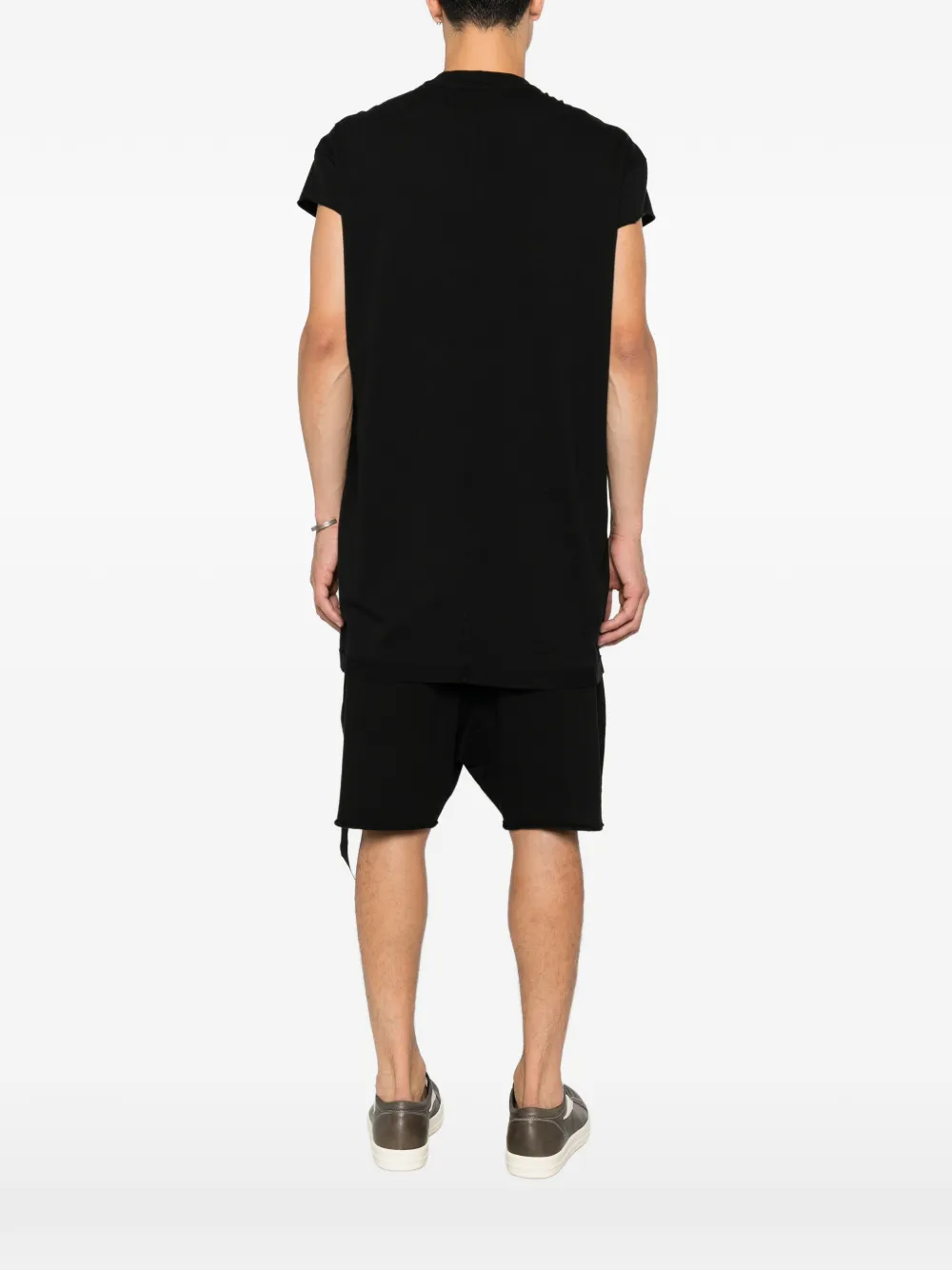 Rick Owens DRKSHDW T-shirt met kapmouwen Zwart