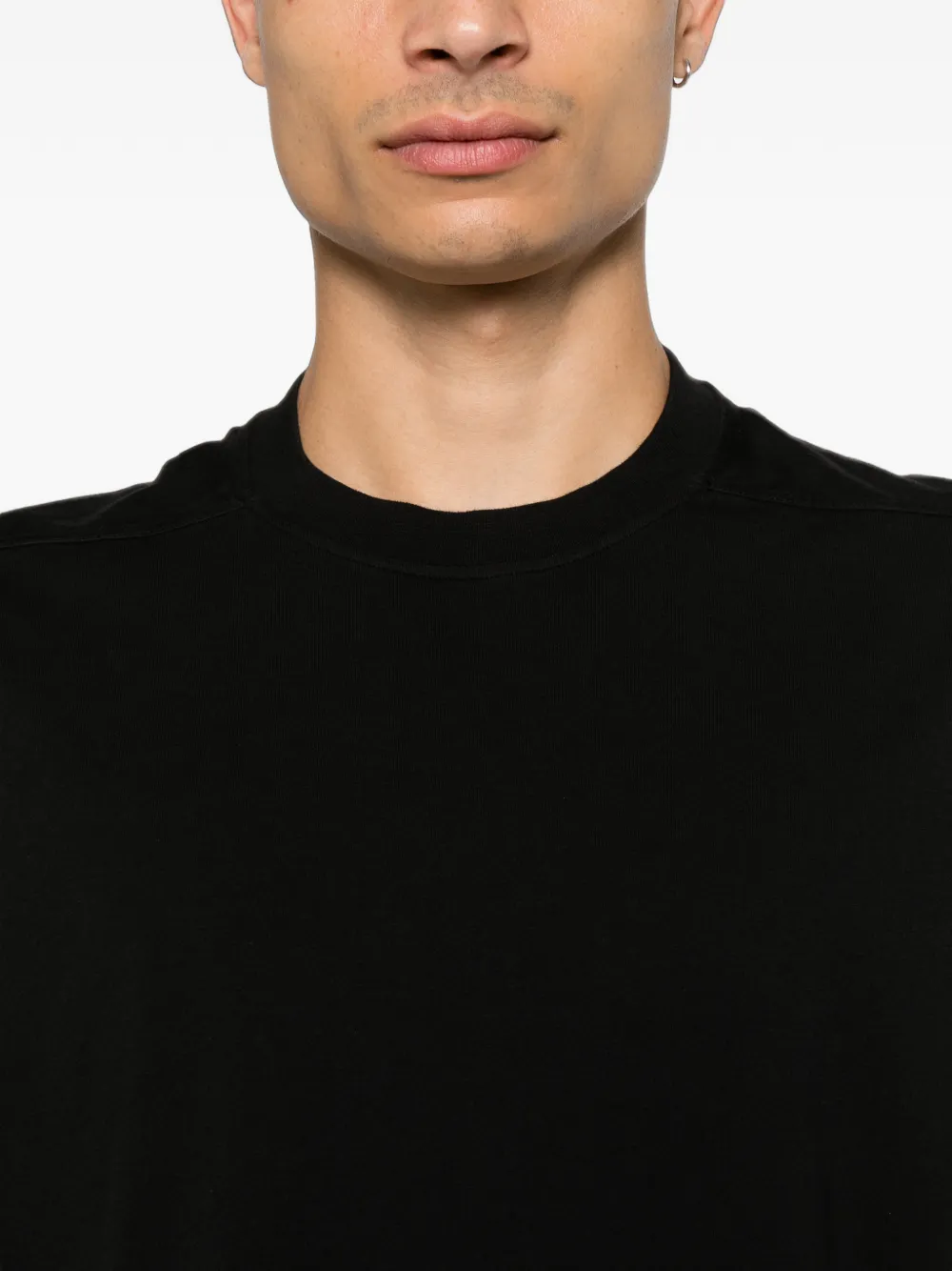 Rick Owens DRKSHDW T-shirt met kapmouwen Zwart