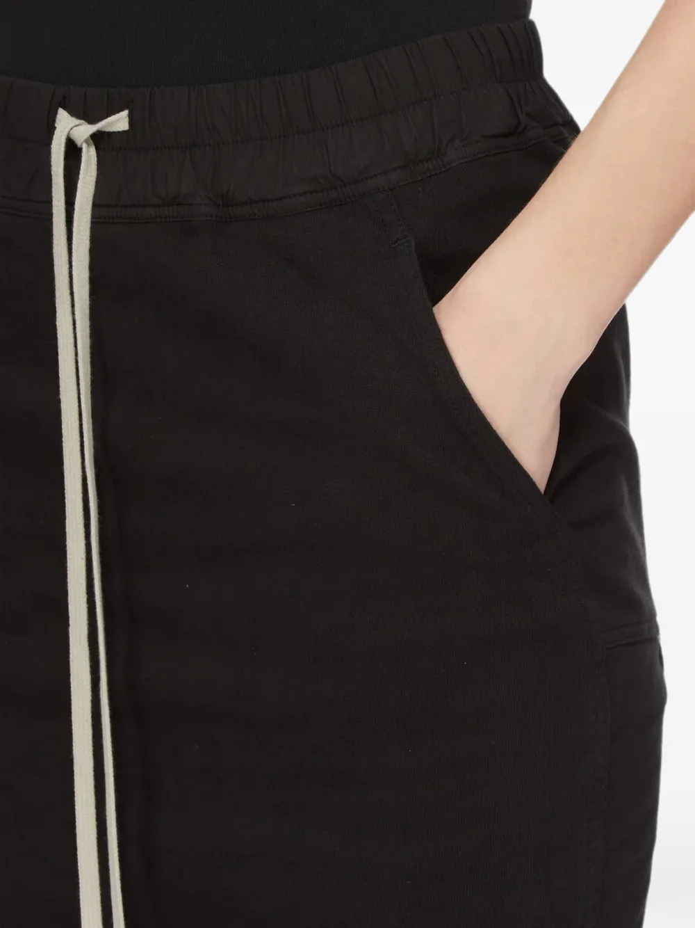 Rick Owens DRKSHDW Pull-on rok Zwart