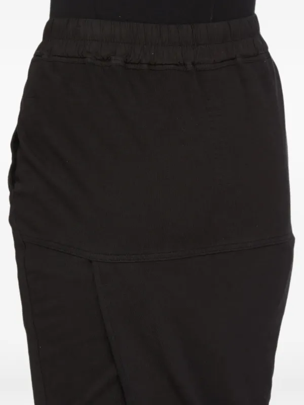 Rick Owens DRKSHDW Pull On Pillar Skirt | Black | FARFETCH