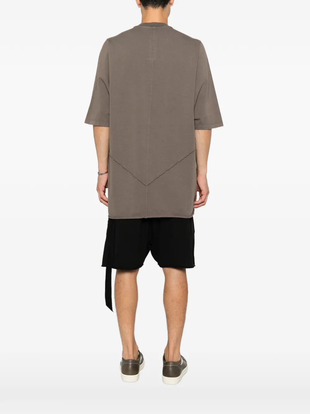 Rick Owens DRKSHDW T-shirt met pentagram-stiksel Grijs