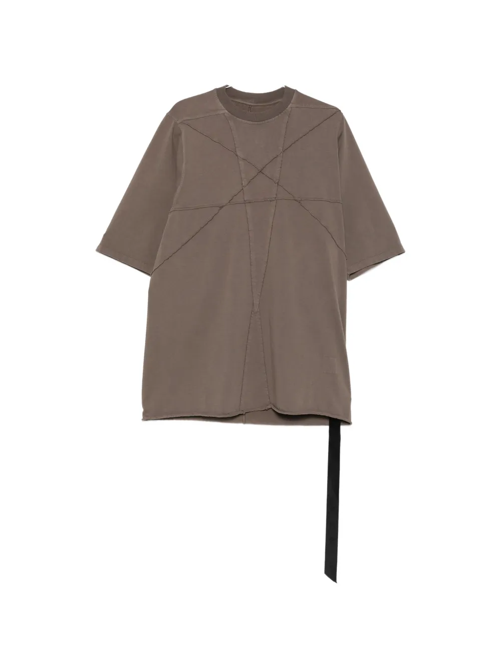 Rick Owens DRKSHDW pentagram-stitch T-shirt - Grau