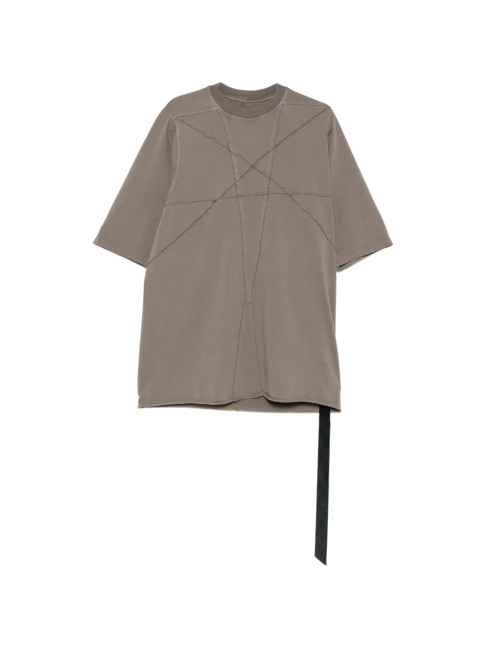 Rick Owens DRKSHDW pentagram-stitch T-shirt