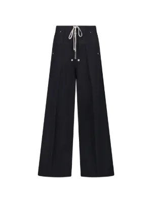 Maison MIHARA YASUHIRO レザーパンツ | ブラック | FARFETCH JP
