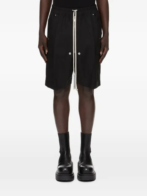 Rick Owens bermudas drop crotch Cargobela