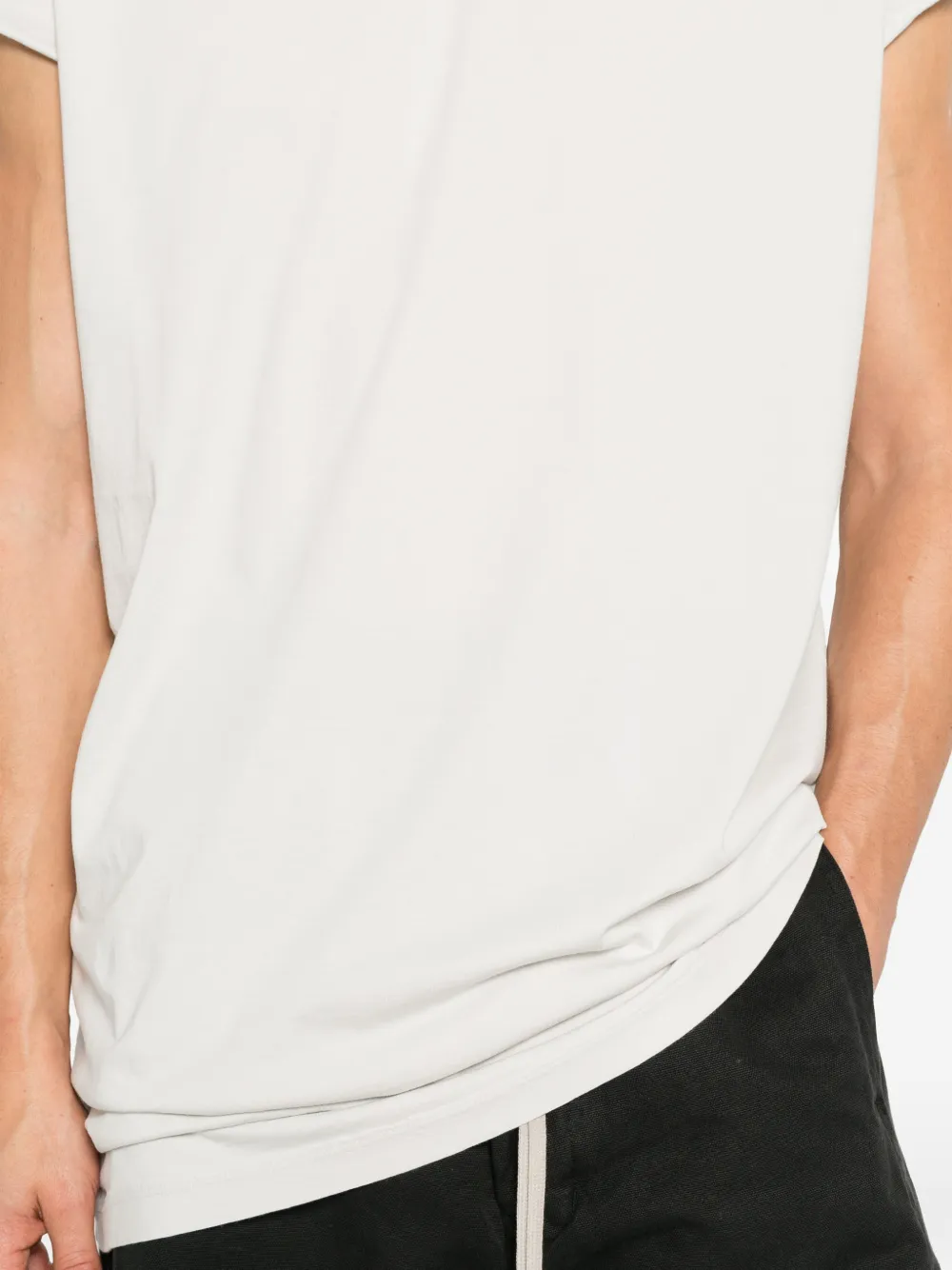 Rick Owens DRKSHDW Gerafeld T-shirt Beige