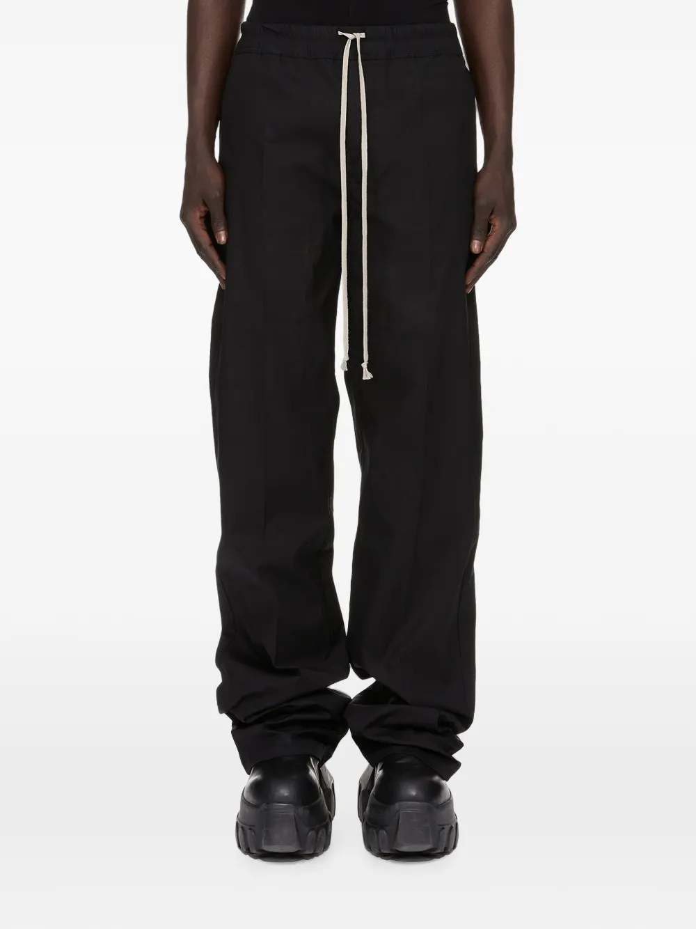 Rick Owens Dietrich drawstring-waist trousers - Schwarz