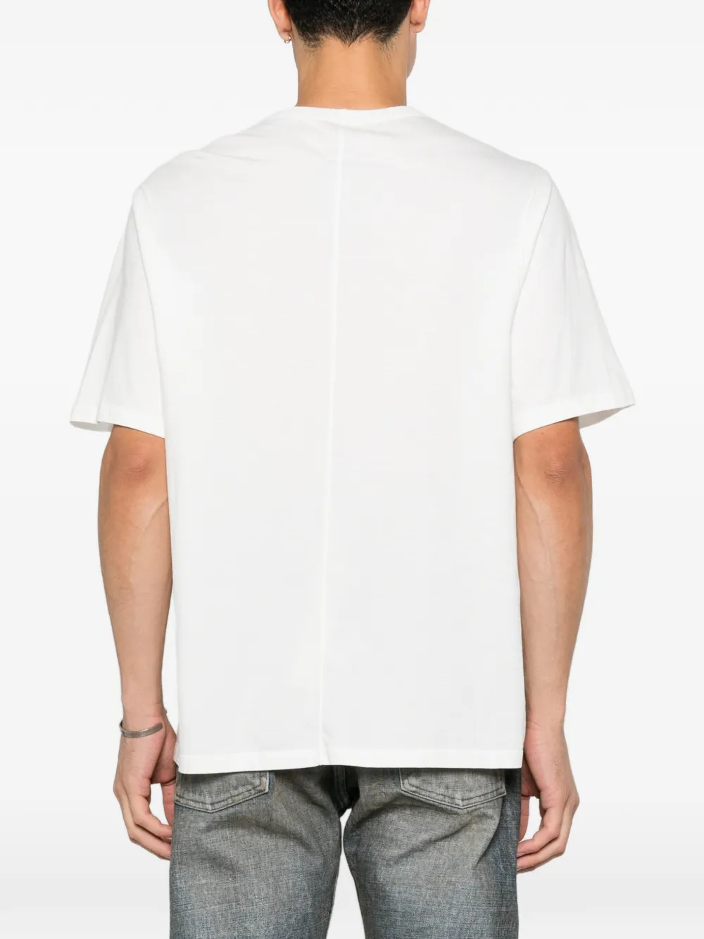 Rick Owens T-shirt met ronde hals Wit