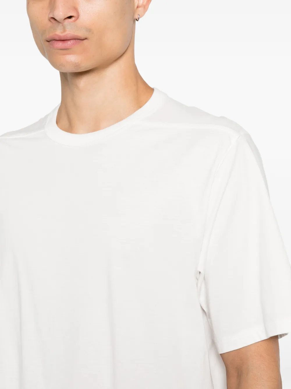 Rick Owens T-shirt met ronde hals Wit