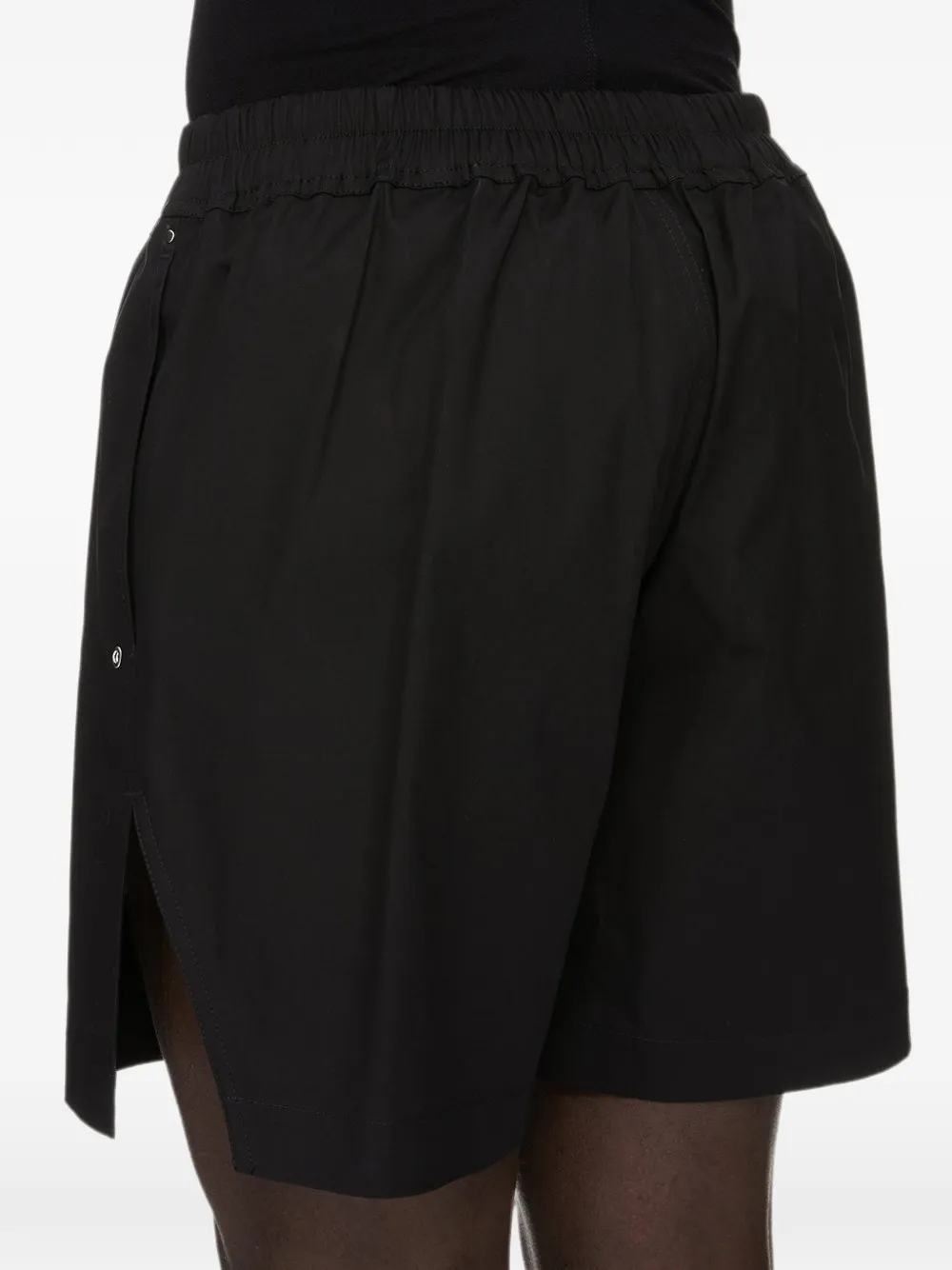 Rick Owens Bela shorts met rits Zwart