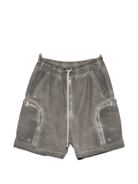 Rick Owens DRKSHDW Bauhaus zip-detail cargo shorts