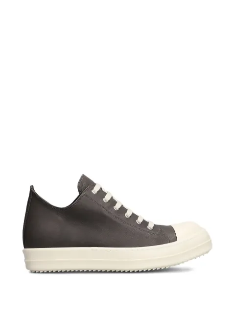 Rick Owens leather toe-cap sneakers