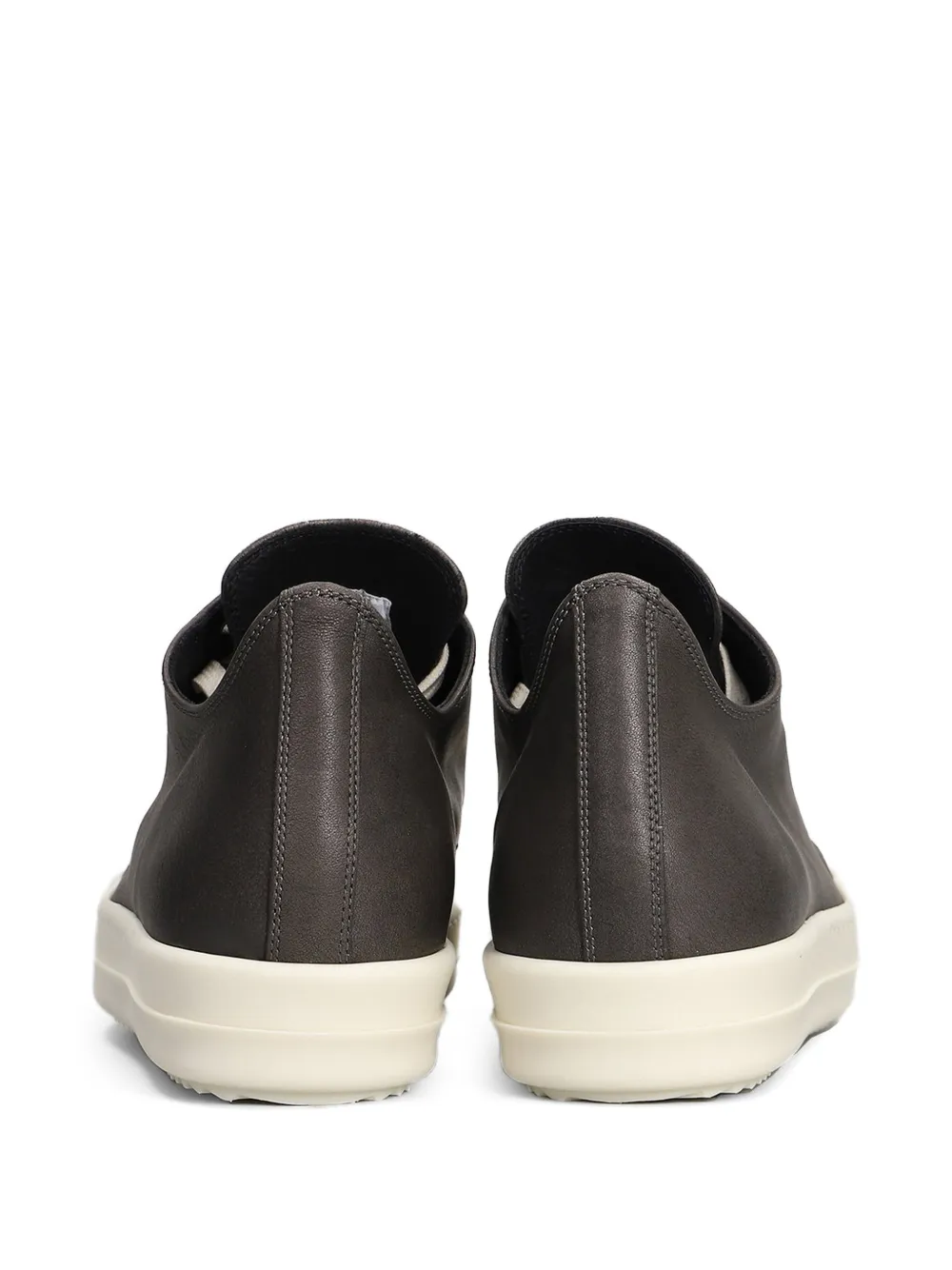 Rick Owens leather toe-cap sneakers Grijs