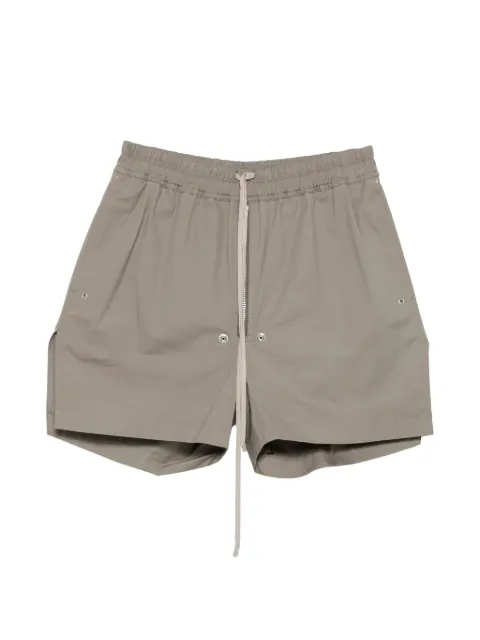 Rick Owens exposed-zip drawstring shorts