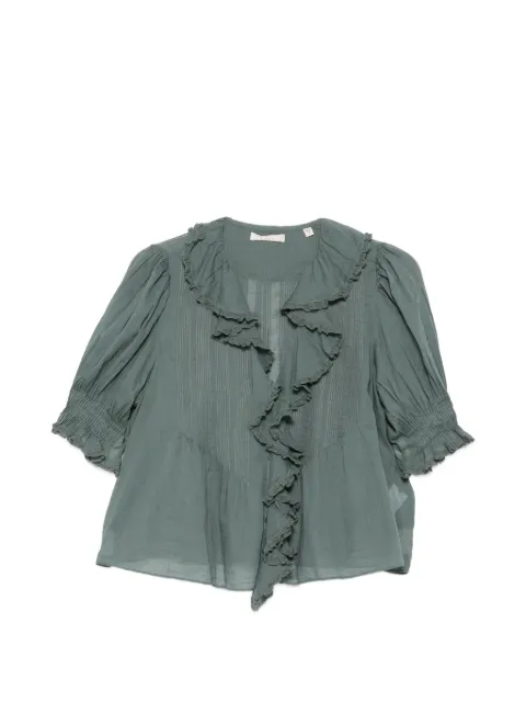 DÔEN Henri ruffled blouse