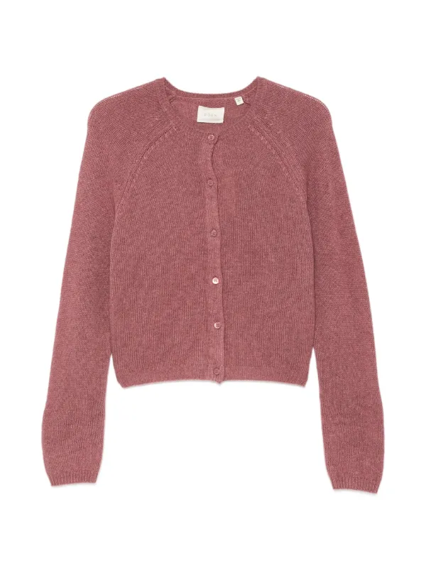 Dôen Peroline Cashmere Cardigan in Pink
