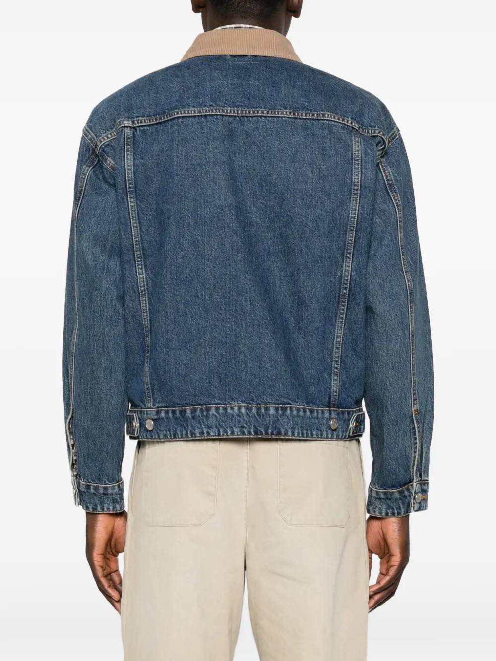 NN07 Roy 1847 denim jack Blauw