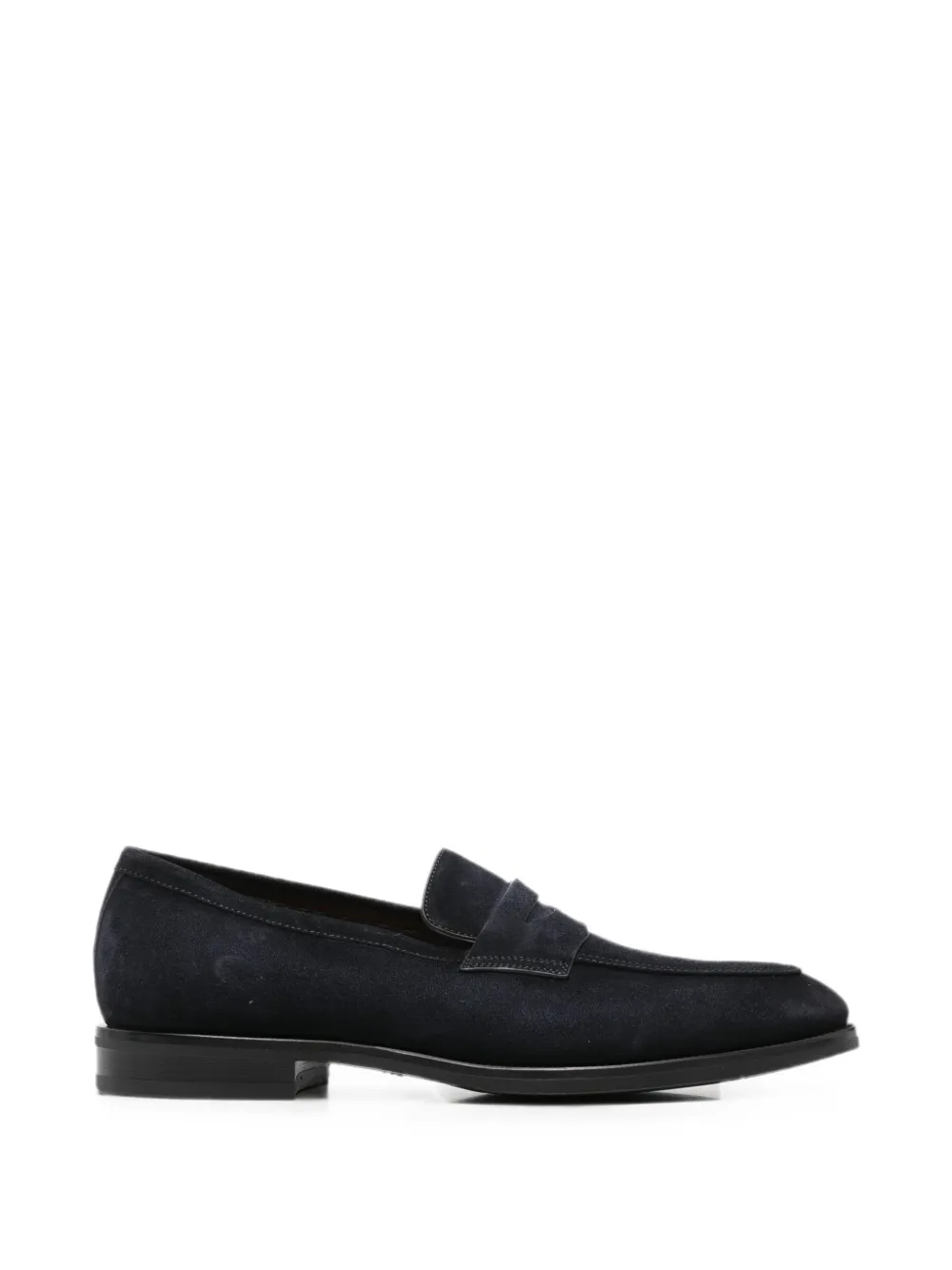 Santoni Adrian RS suede loafers Blauw