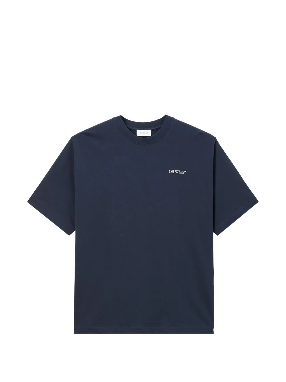 Off-white Arrows-print Logo-print T-shirt In Blue