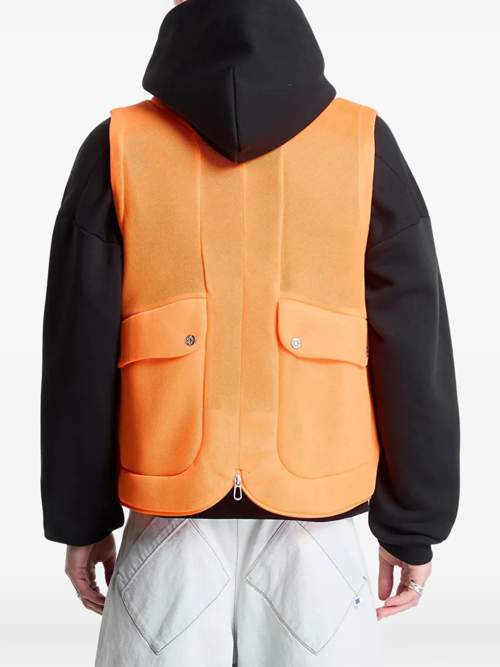 Nike Project F.R.O.G. gilet met mesh Oranje