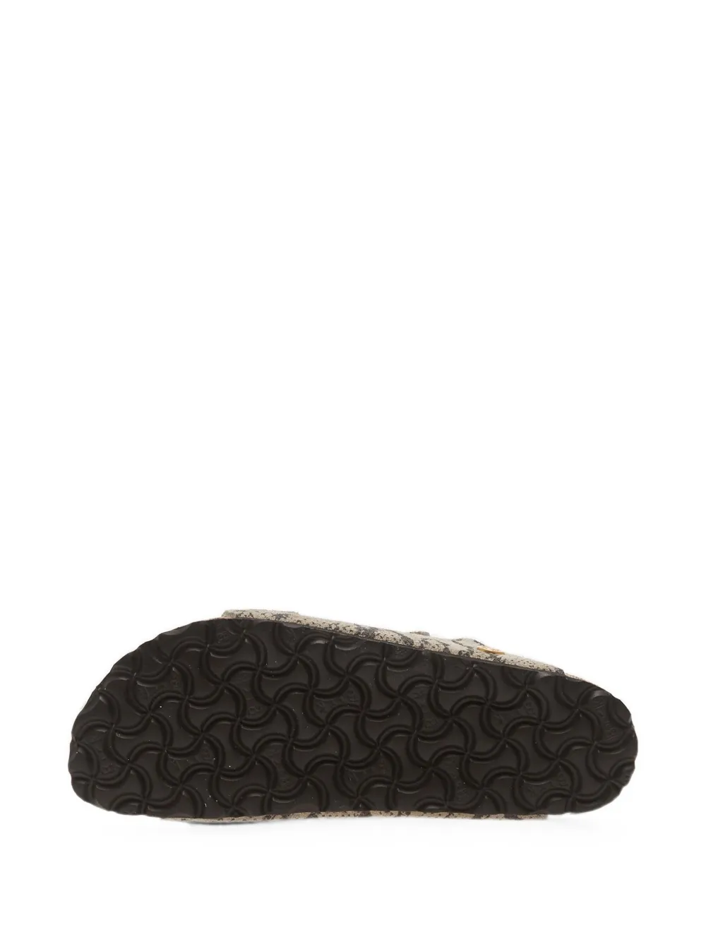 Birkenstock Arizona sandalen met slangen-effect Groen
