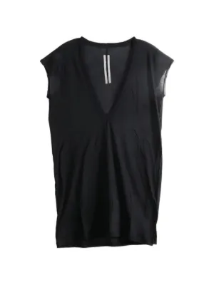 Rick Owens DRKSHDW ノースリーブ モックネックトップ | ブラック