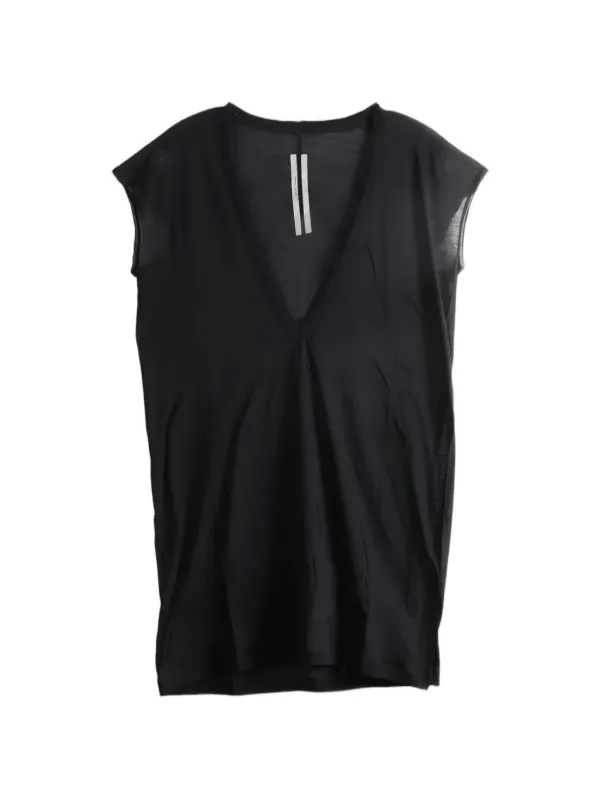 Rick Owens Dylan Vネック Tシャツ | ブラック | FARFETCH JP