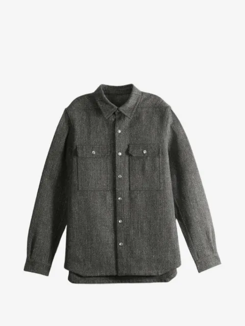 Rick Owens chest-pocket shirt jacket