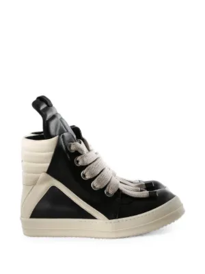 Rick Owens Jumbolace Geobasket ハイカット スニーカー | ブラウン
