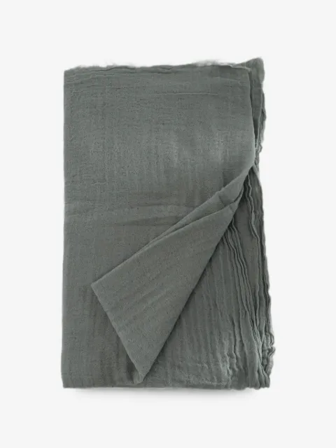 Rick Owens frayed cashmere-blend scarf