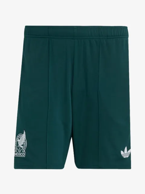 adidas Mexico 25 Away logo-patch shorts