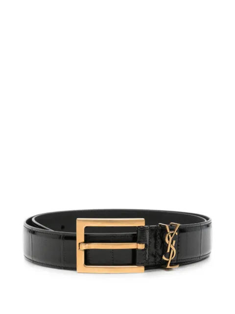 Saint Laurent leather belt