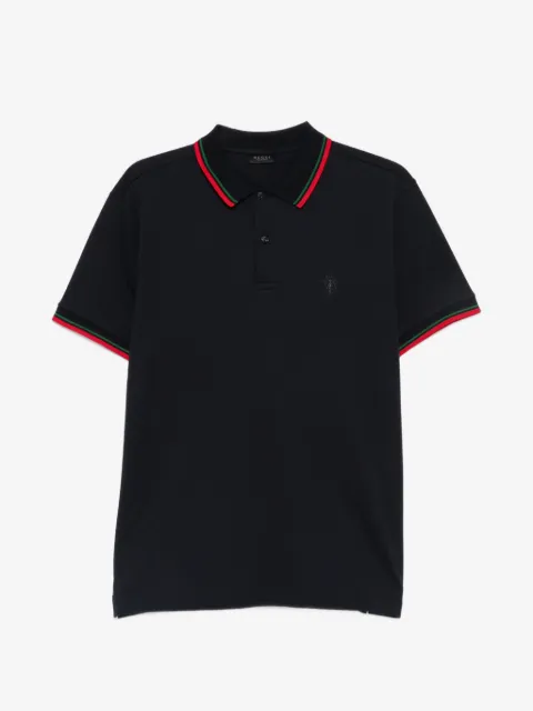 Gucci Web-stripe polo shirt