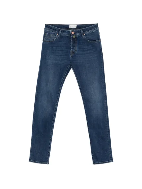 Jacob Cohën Nick logo-patch jeans