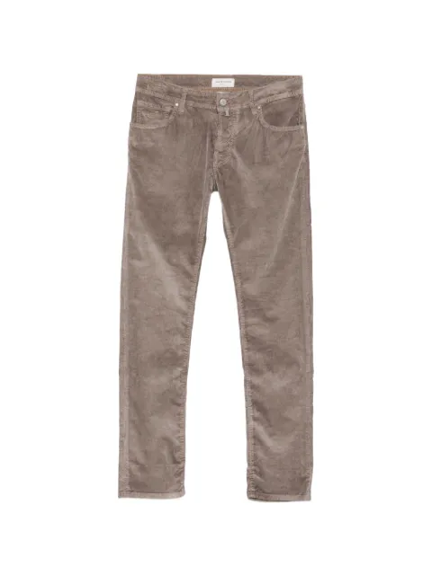 Jacob Cohën pantalon slim Nick à effet velours côtelé