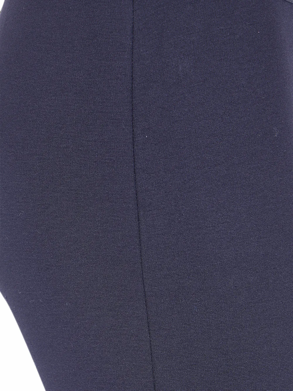 Liviana Conti Broek met elastische tailleband Zwart
