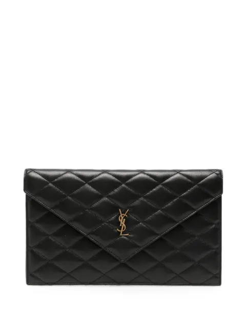 Saint Laurent bolsa de mano capitonada