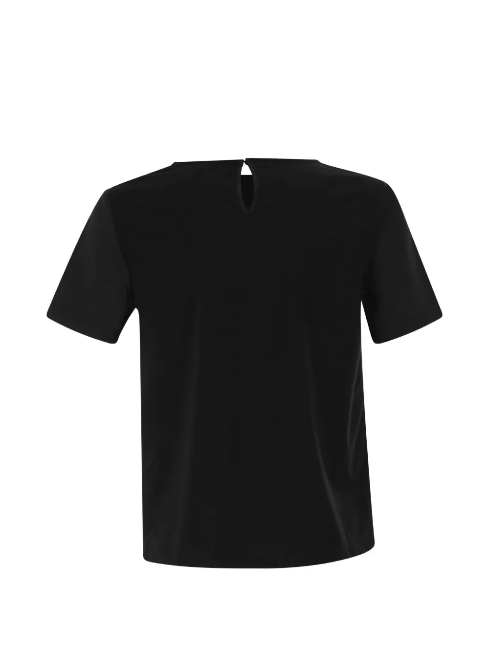 Weekend Max Mara Satijnen T-shirt Zwart