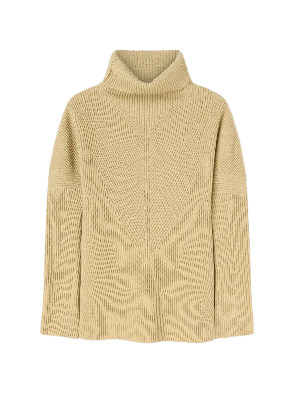Retori Ribbed-knit Sweater In Yellow