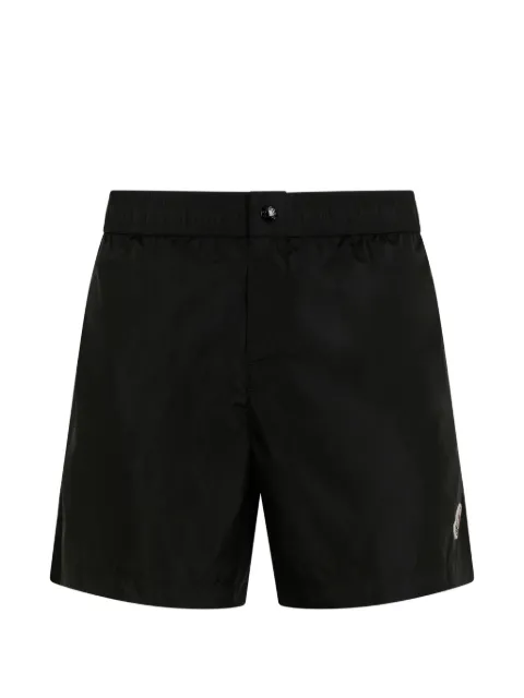 Moncler logo-patch side-stripe swim shorts