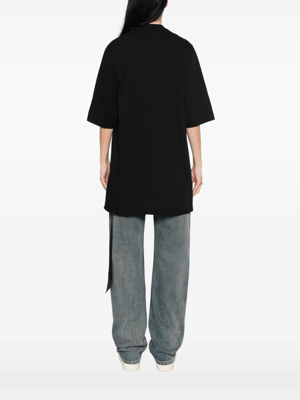 Rick Owens DRKSHDW T-shirt met logoprint Zwart