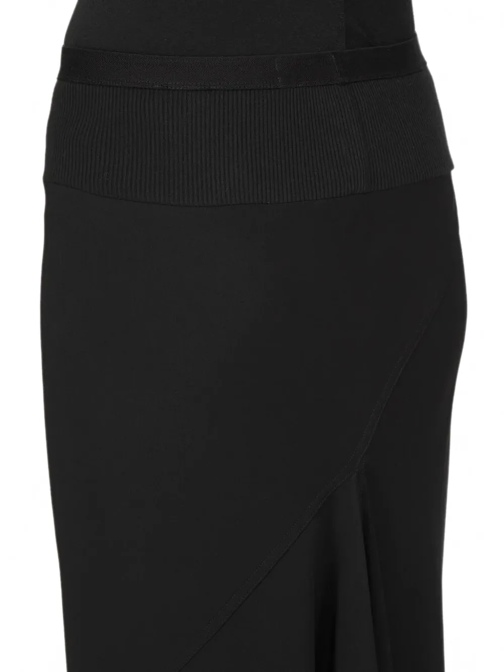 Rick Owens Bias A-lijnrok Zwart
